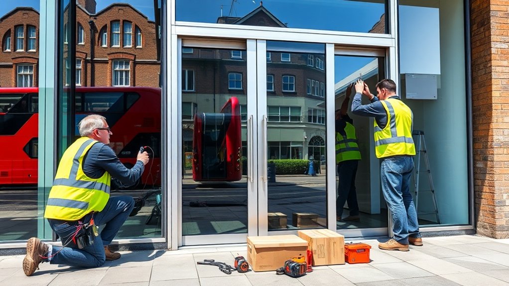 Automatic Door Installation Bicester