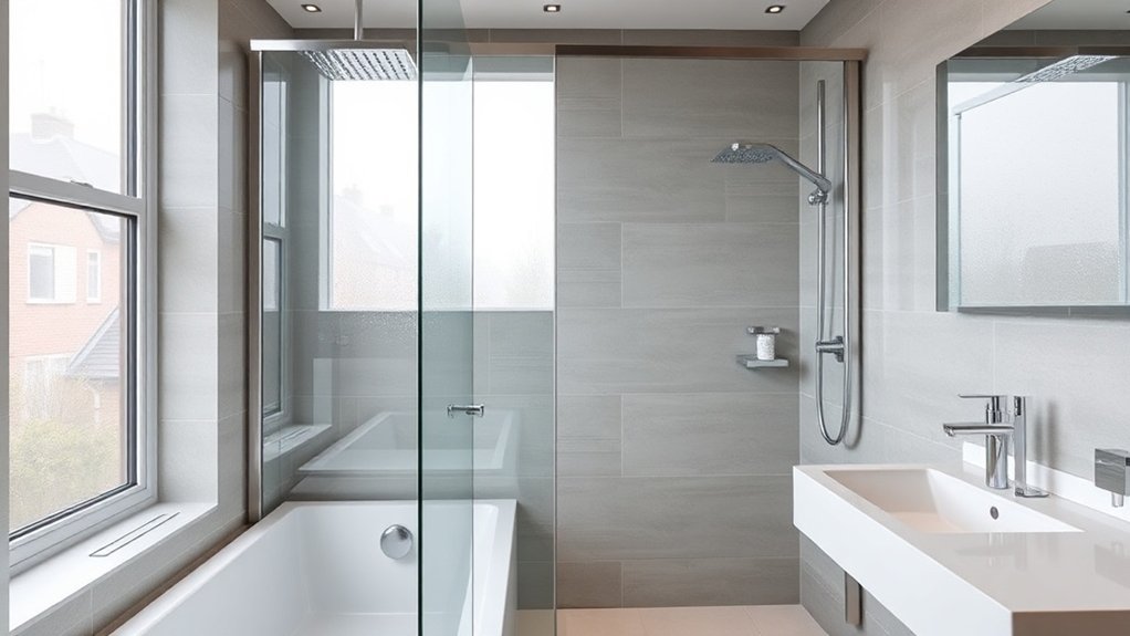 Semi-Frameless Shower Screens Bicester
