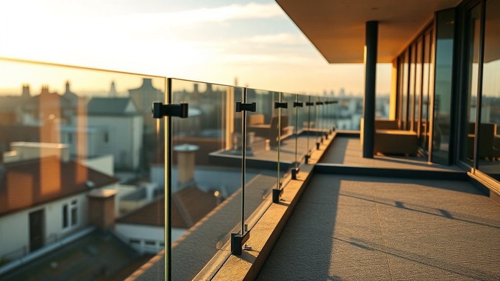 Terrace Glass Balustrades Bicester