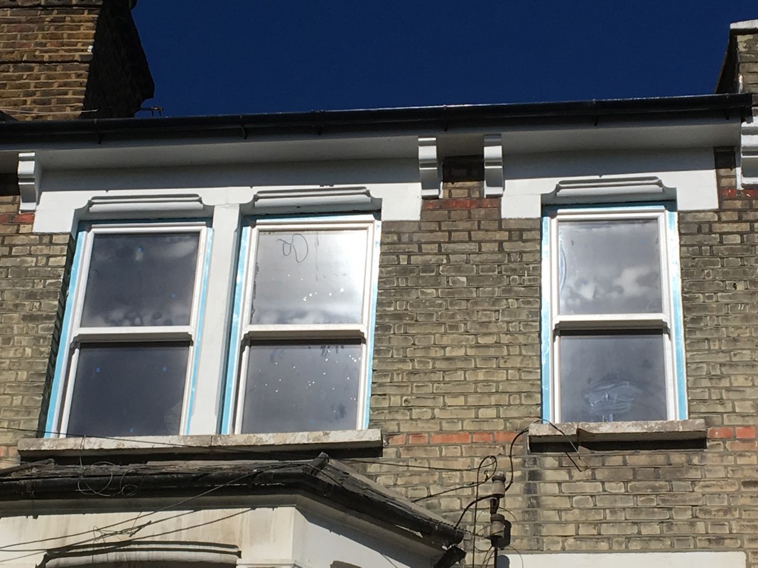 New uPVC sash windows fitted on Victorian terrace in Bicester